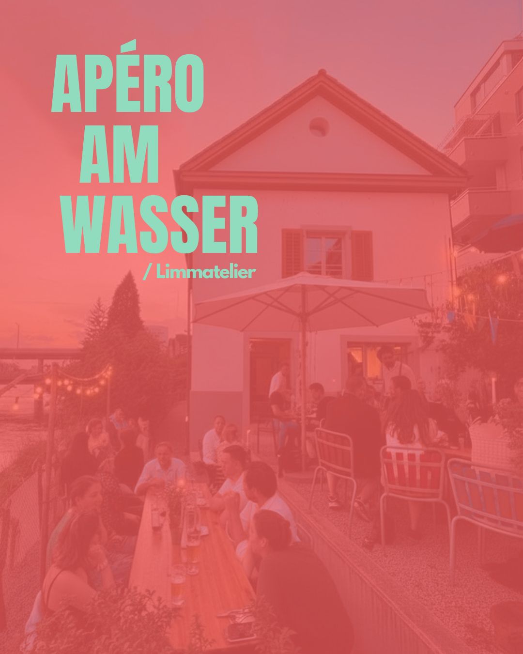 Apéro am Wasser – Flyer 1
